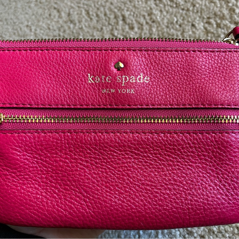 Kate Spade Pink wristlet bag